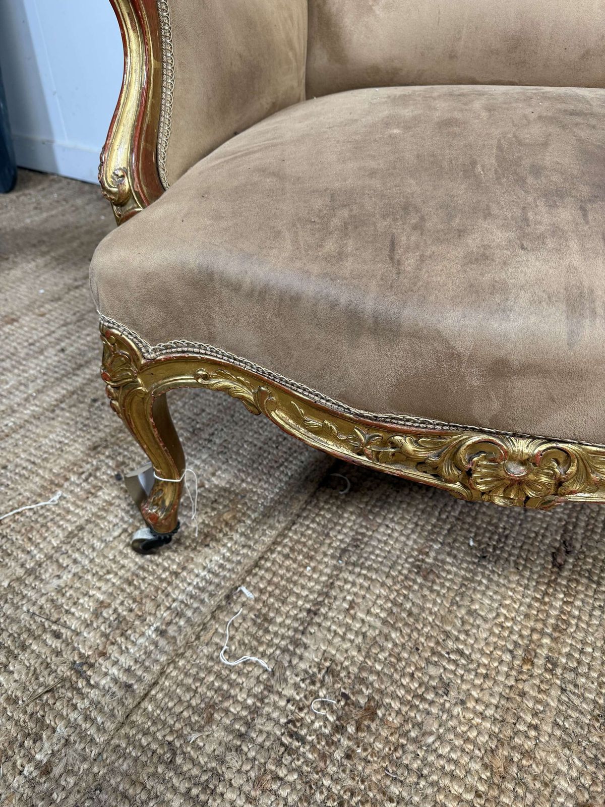 Pair Of Napoleon III Gilded Armchairs photo vinterior