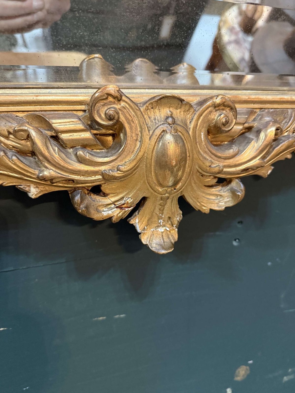 1695.0 19th Century French Gilt Mirror In The Louis XVI Style photo