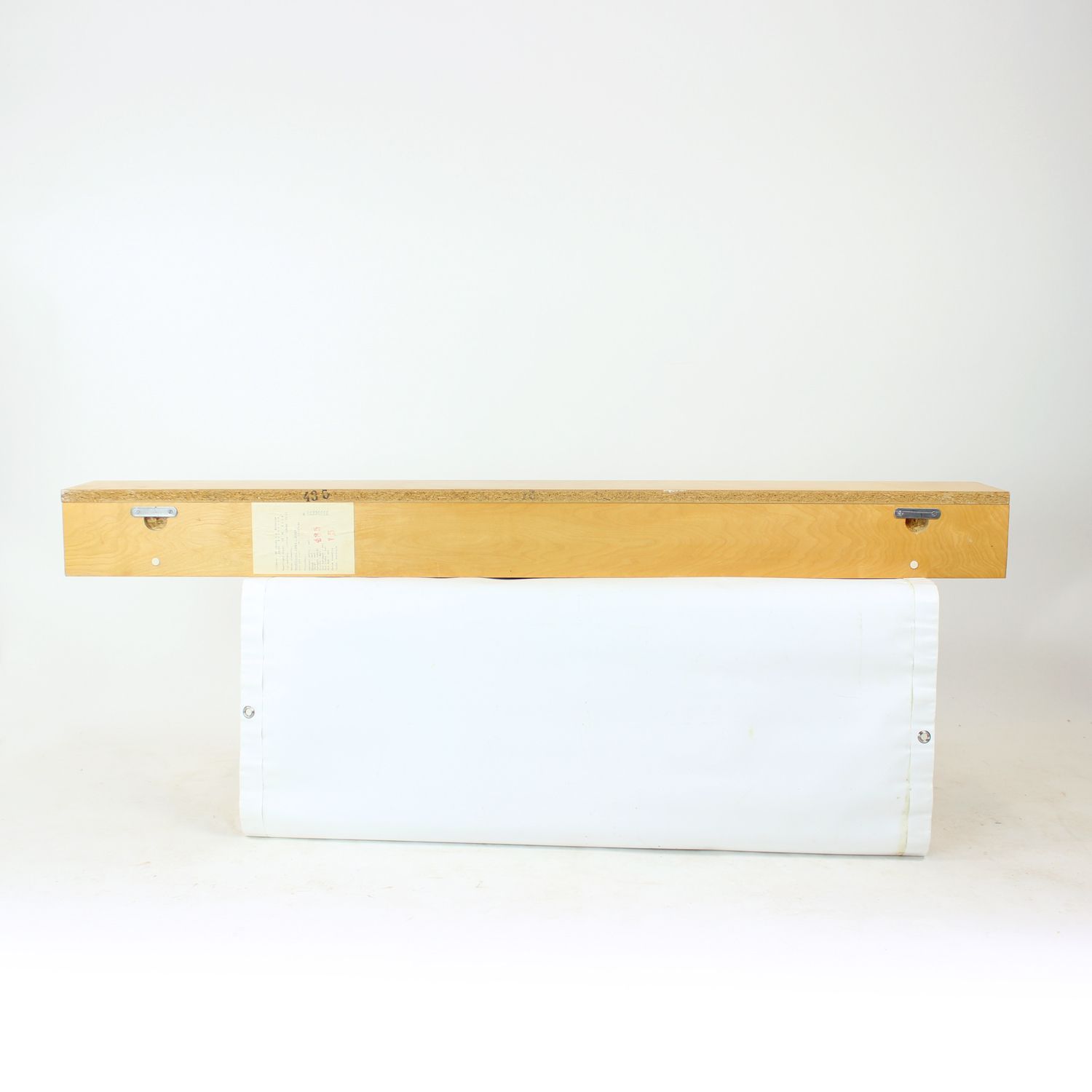 Floating Shelf In Birch By Up Zavody, Czechoslovakia 1986 photo vintage