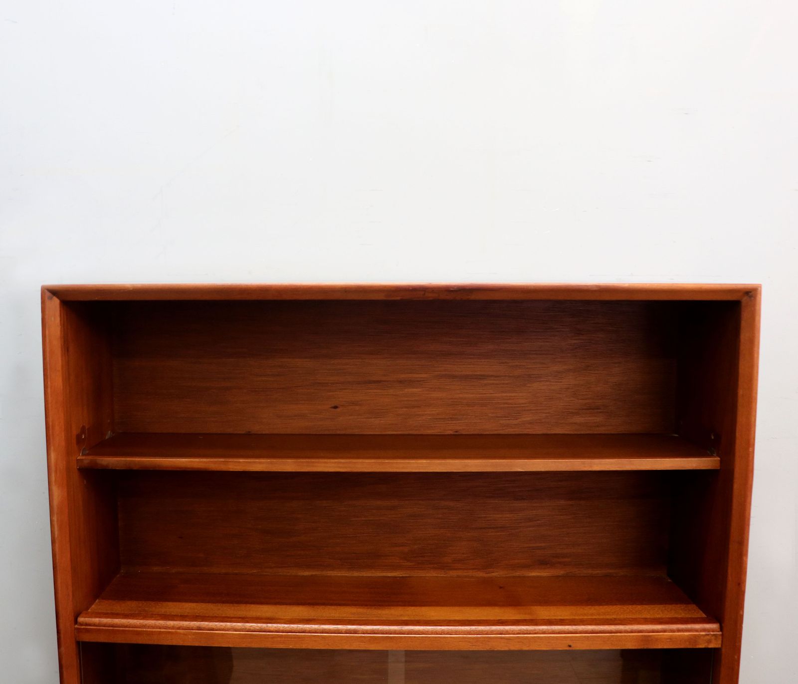 This Retro Teak Bookcase Cabinet By Herbert Gibbs,  Later Sign Written For Granada Television. photo vinterior