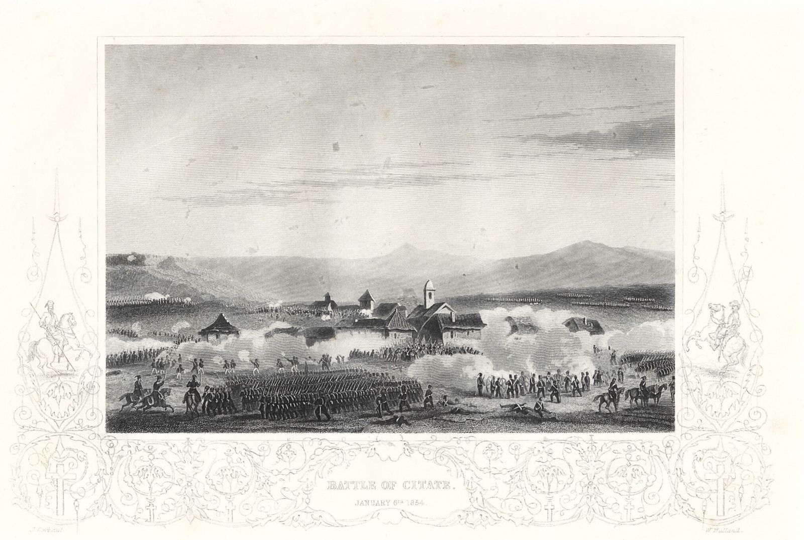 (Crimea) A Set Of 10 Engravings Depicting The Crimea War, The Battles With The Russian Empire And Several European By John Tallis 1858 photo for sale