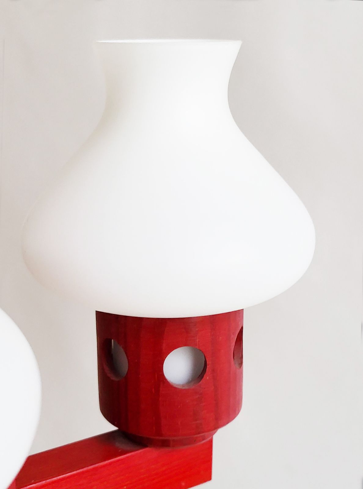 Mid Century Swedish Pine Wood Chandelier, 1960s photo vinterior