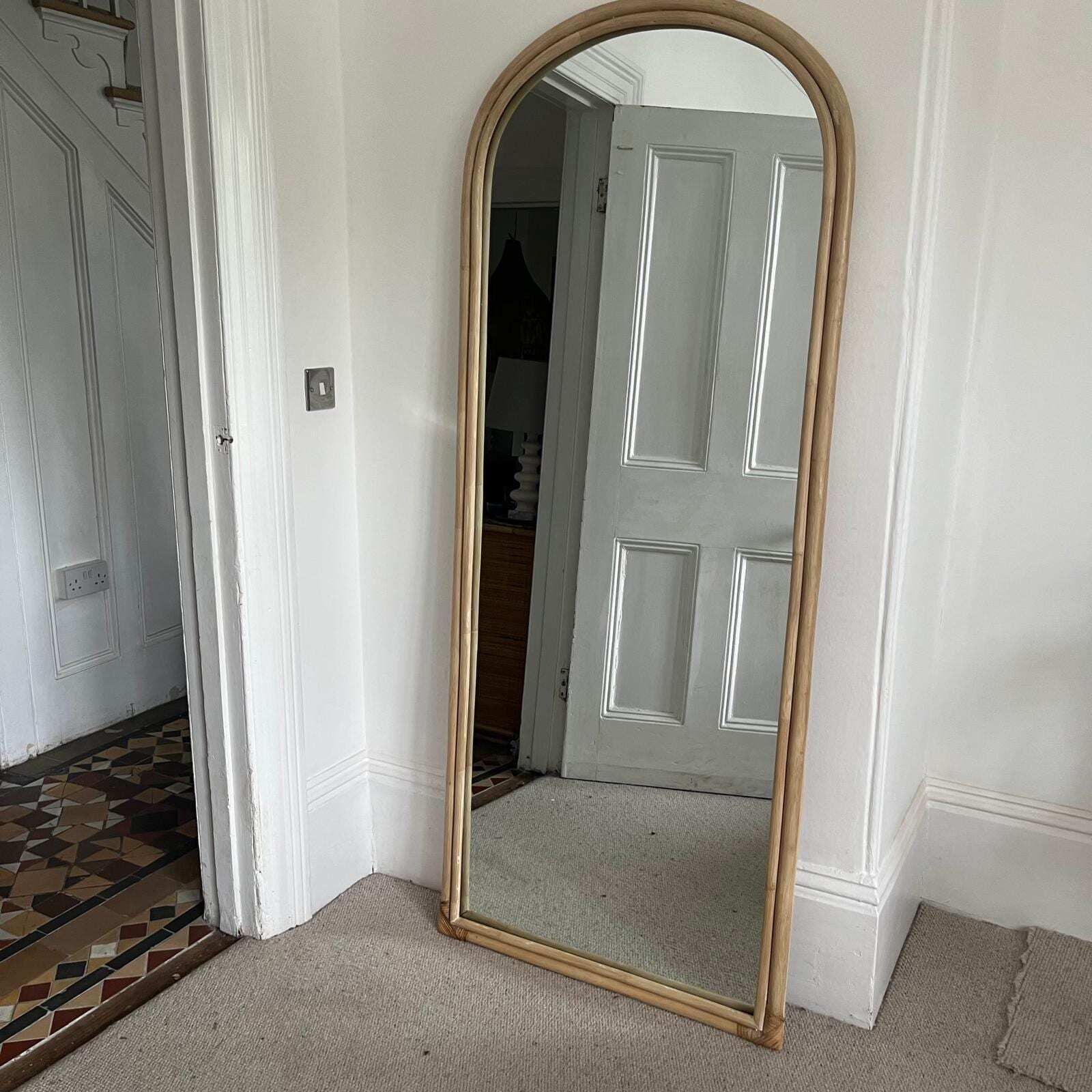 Full Length Huge Wood Framed Mirror photo for sale