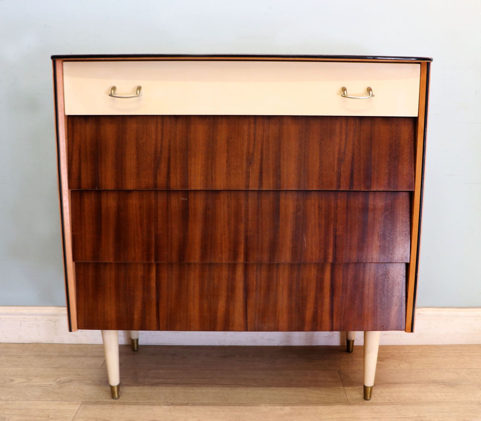 A Lovely Vintage Mid Century Avalon Chest Of Drawers. photo furniture