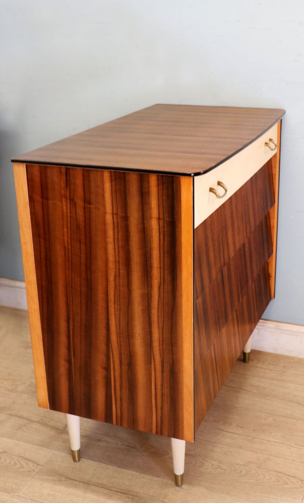 A Lovely Vintage Mid Century Avalon Chest Of Drawers. photo Furniture