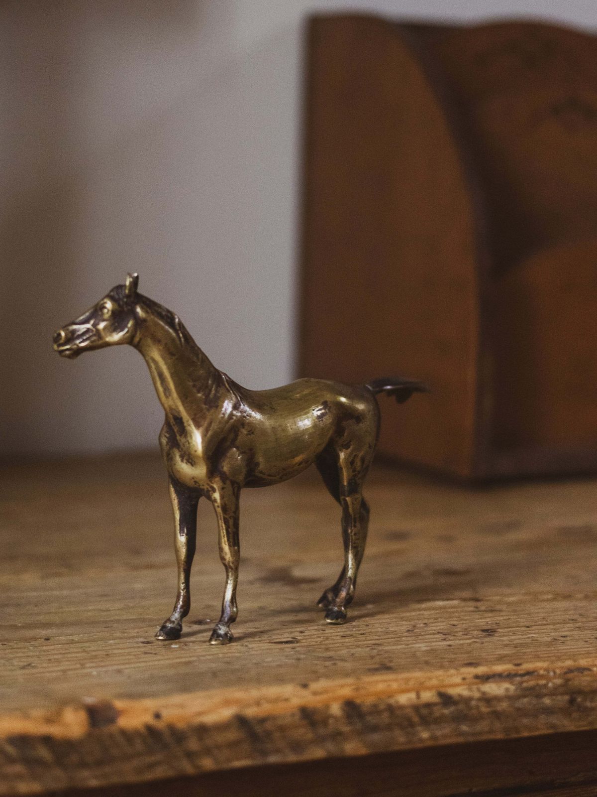 Early 20th Century Gilt Bronze Study Of A Horse photo 268.5