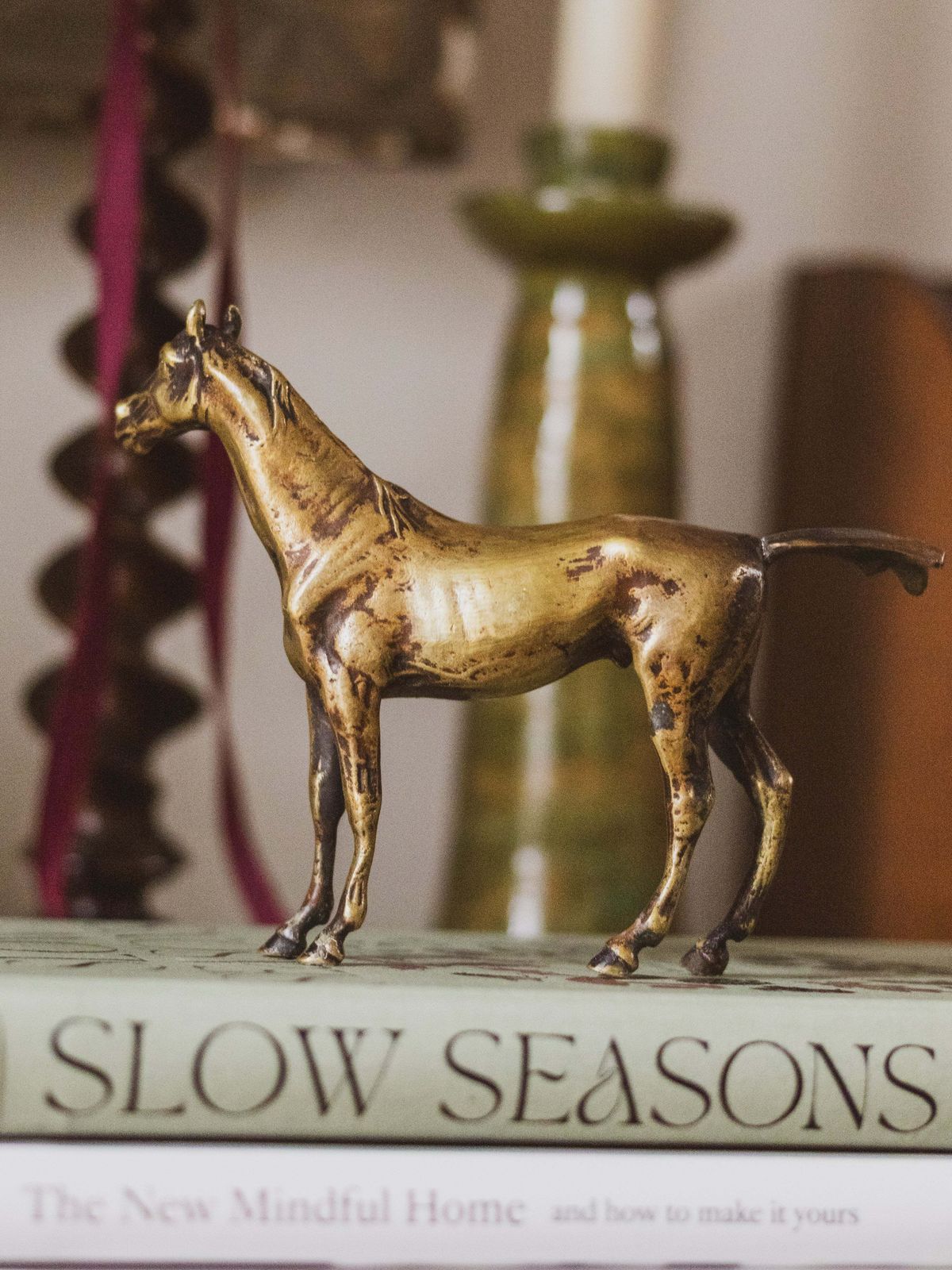 Early 20th Century Gilt Bronze Study Of A Horse photo vinterior