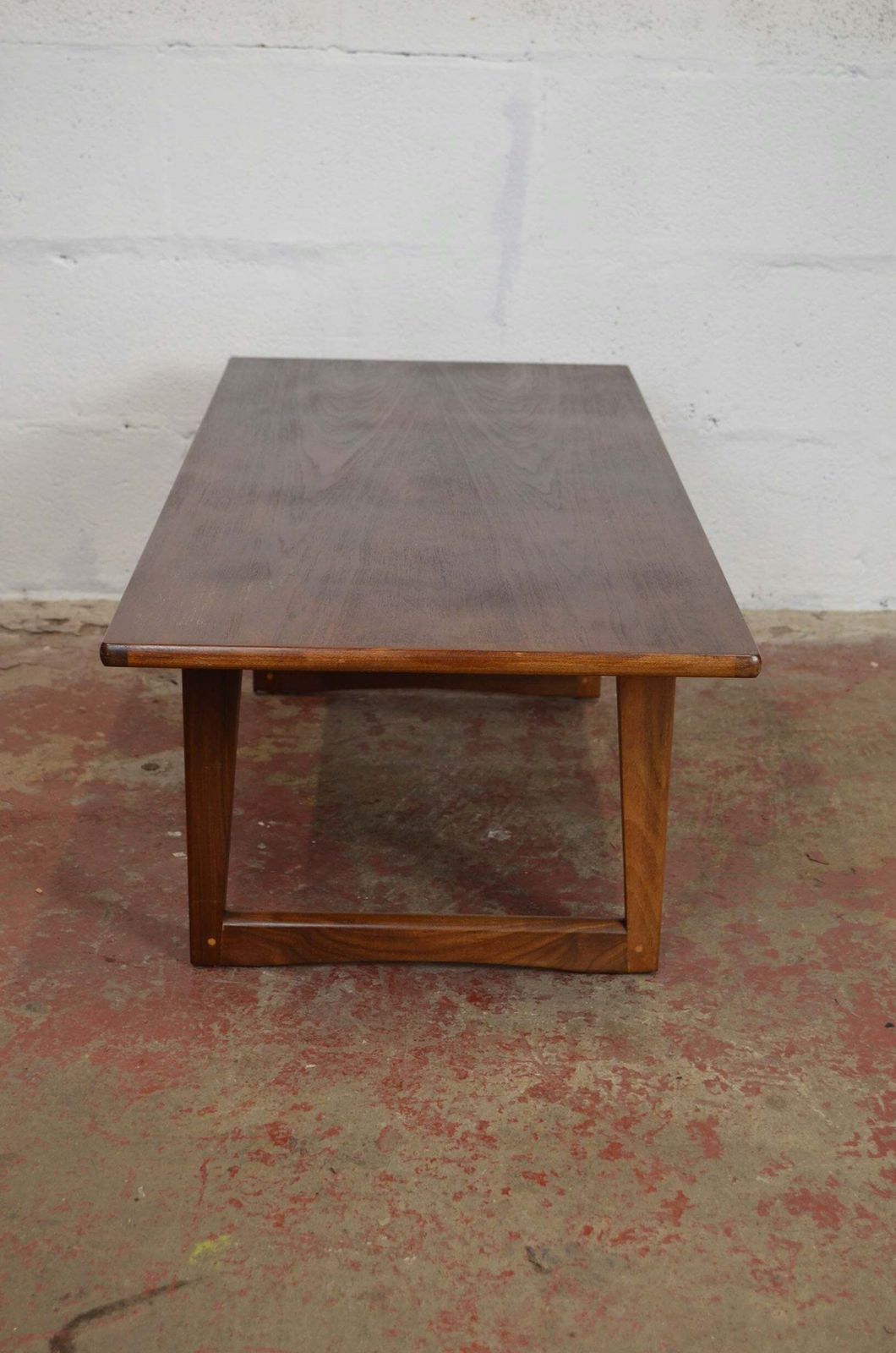 Mid Century Teak Wood Coffee Table (Manner Of Borge Mogensen) photo Furniture