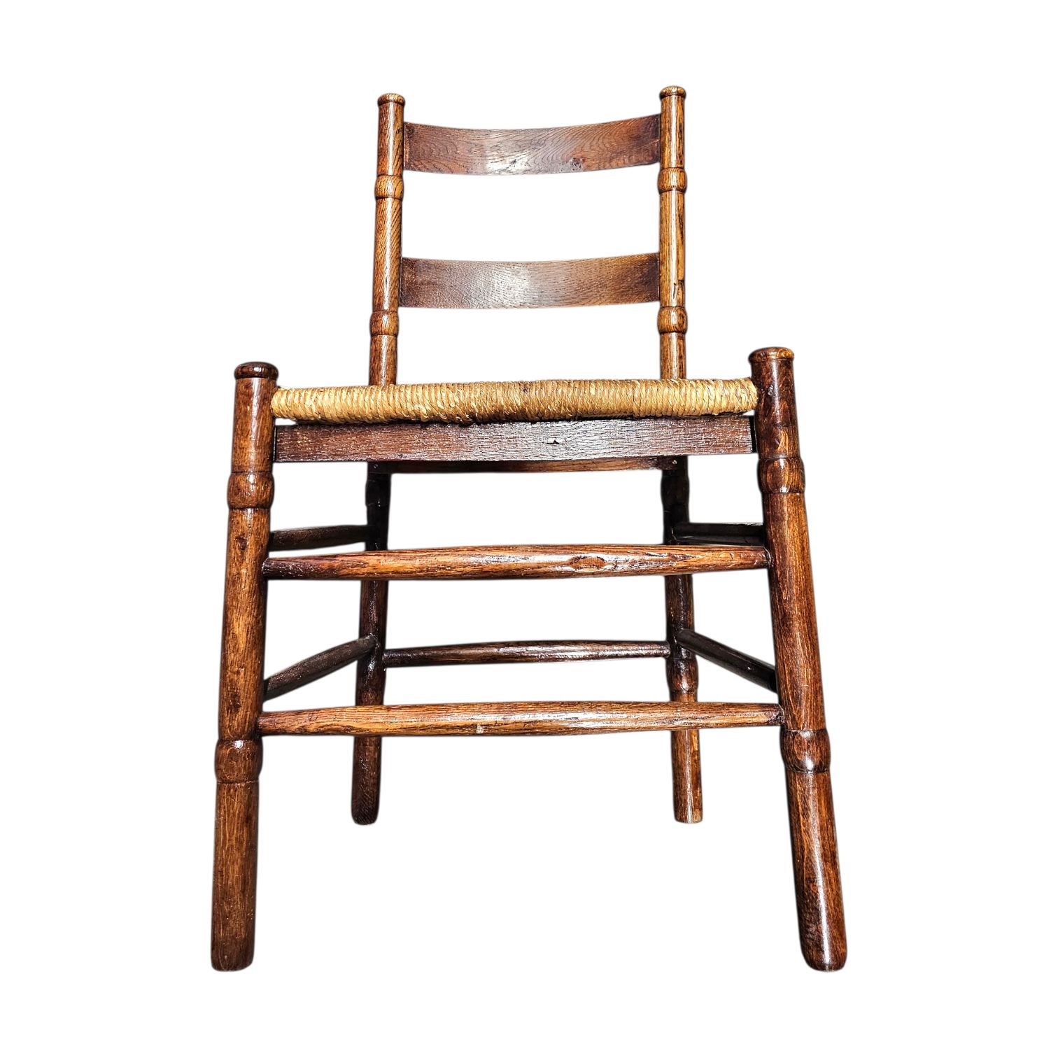 Furniture 2 X Art Deco Rush Chair / Amsterdamse School / Jac Levee / Mid Century photo