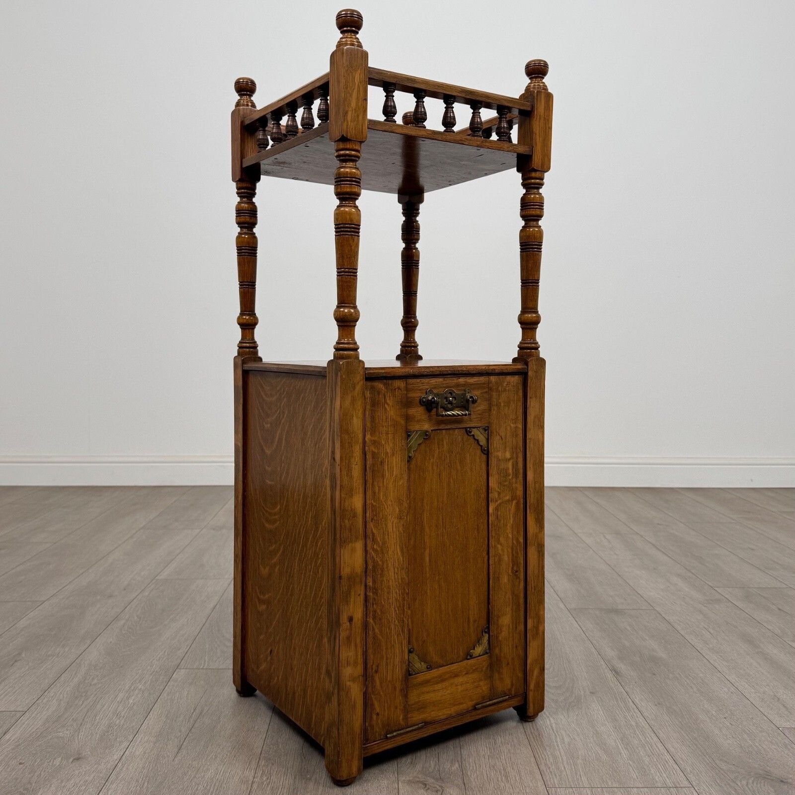 photo for sale Antique 20th Century Fine Quality Cabinet In Golden Oak