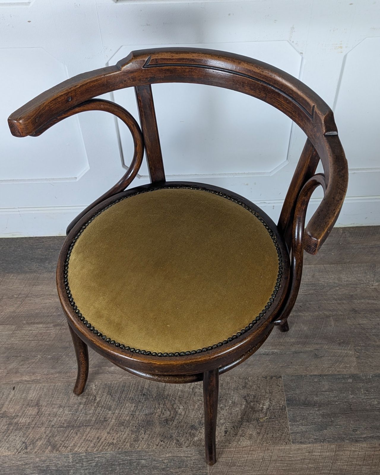 Early 20th Century Thonet Style Bentwood Armchair photo furniture
