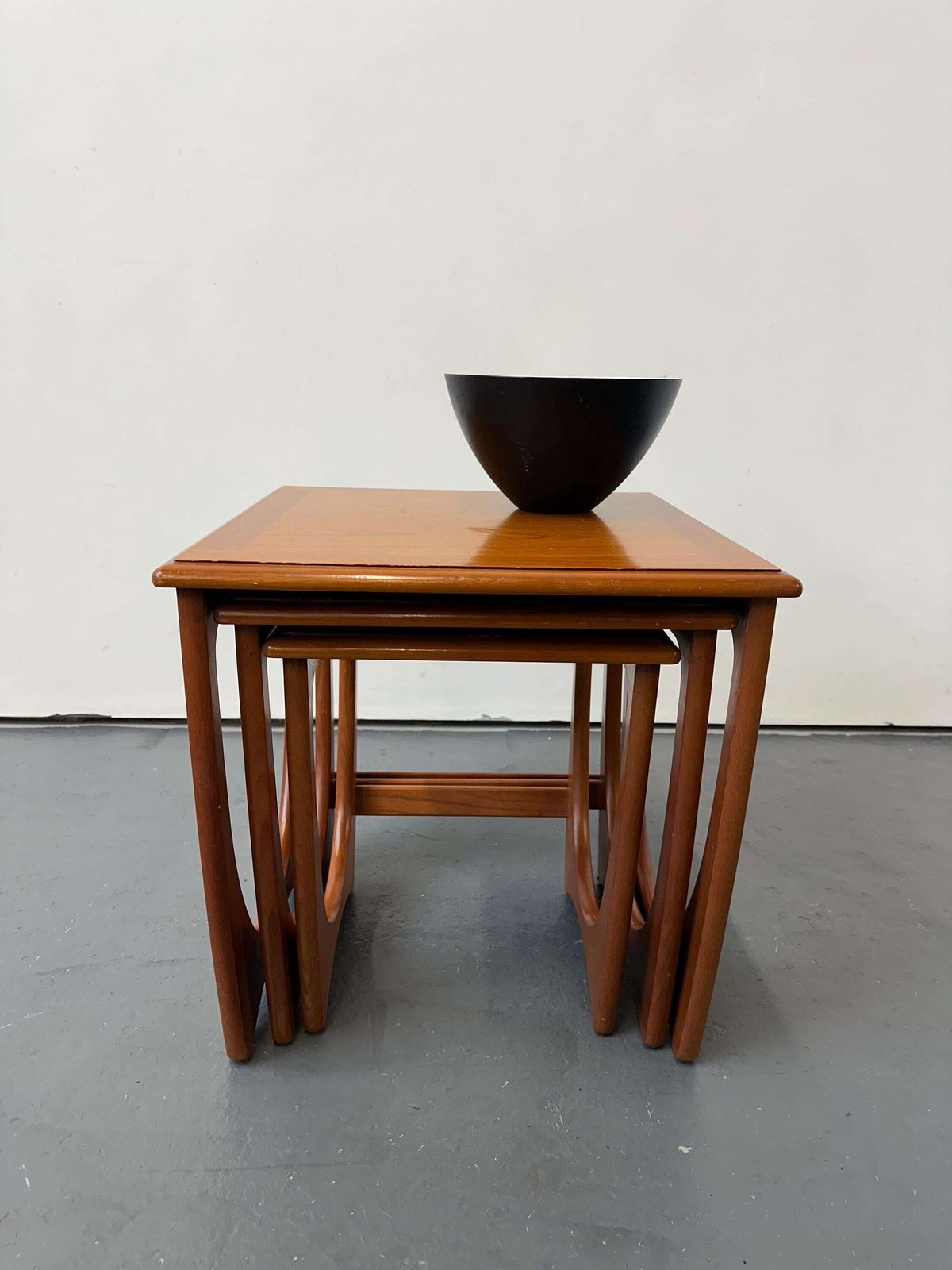 photo furniture Vintage G Plan Teak Astro Fresco Nest Of Tables. Danish Retro Mid Century