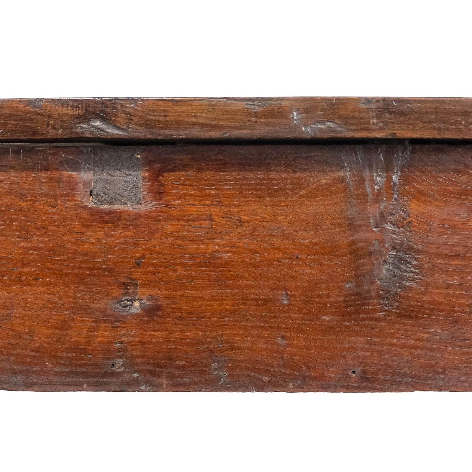 895.0 Antique Welsh Oak Kitchen Table photo
