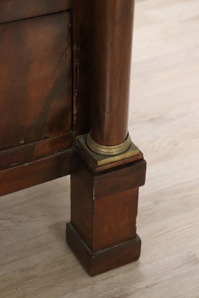 Antique Early 19th Century Walnut Chest Of Drawers photo for sale