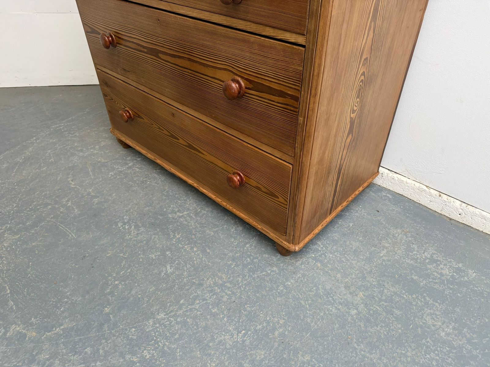 photo for sale A Top Quality Victorian Pine Large Waxed 3 Drawer Chest Of Drawers