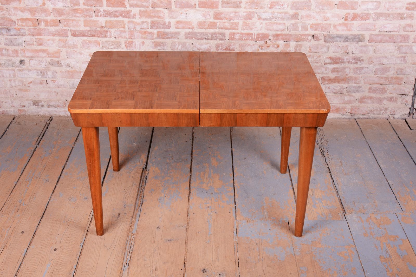 Restored Art Deco Dining Table, By Jindřich Halabala, Up Závody, Czech, 1940s photo Furniture