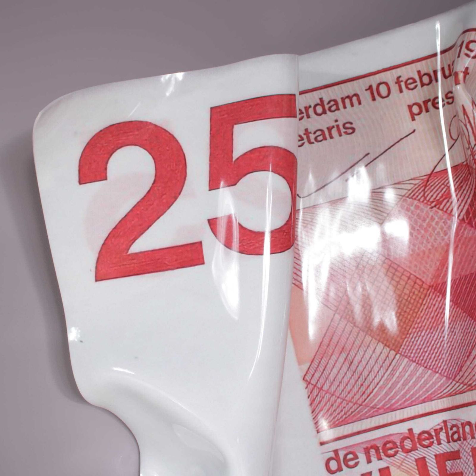 “25 Gulden” Art Piece In Paul Ruosso Style From The Netherlands 2010 photo furniture