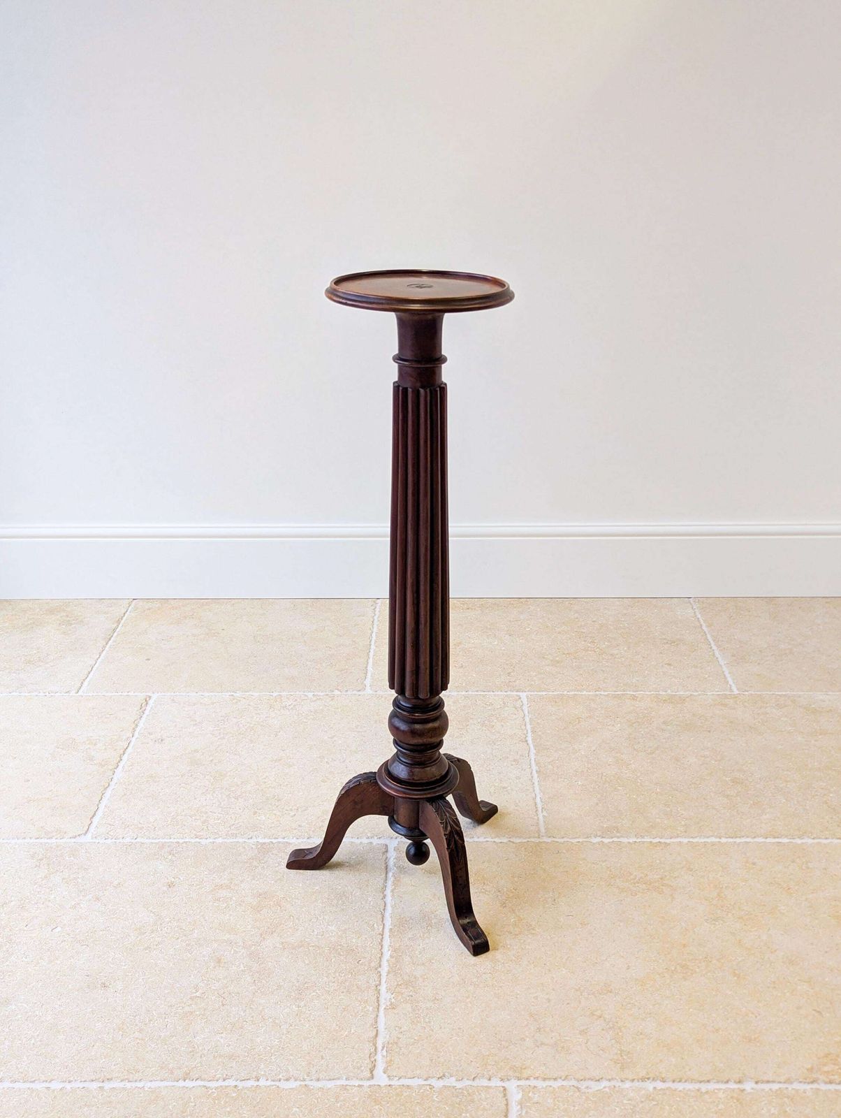Antique William IV Mahogany Torchere C.1830 photo vintage