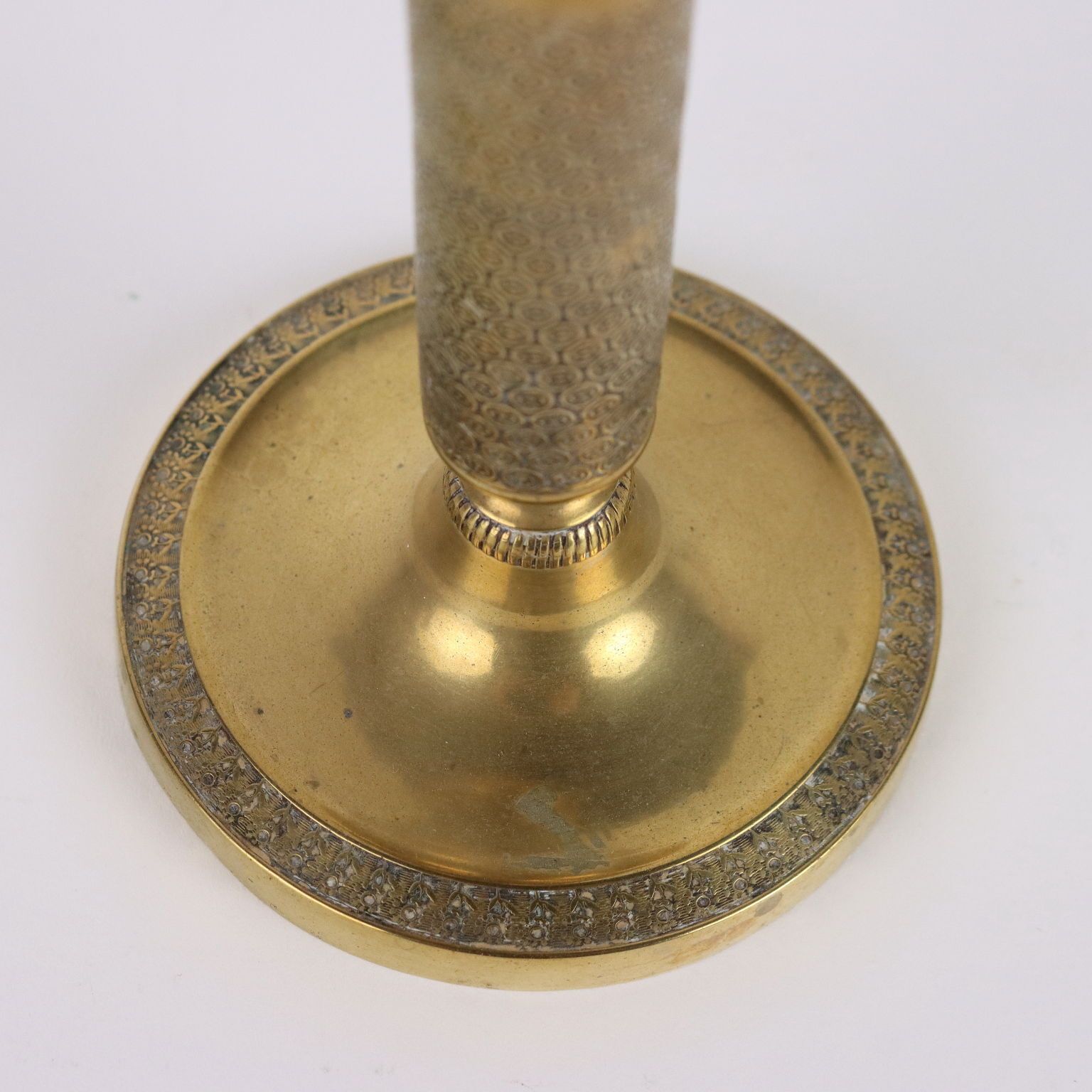 Antique Candle Holders Bronze Europe XIX Century photo buy