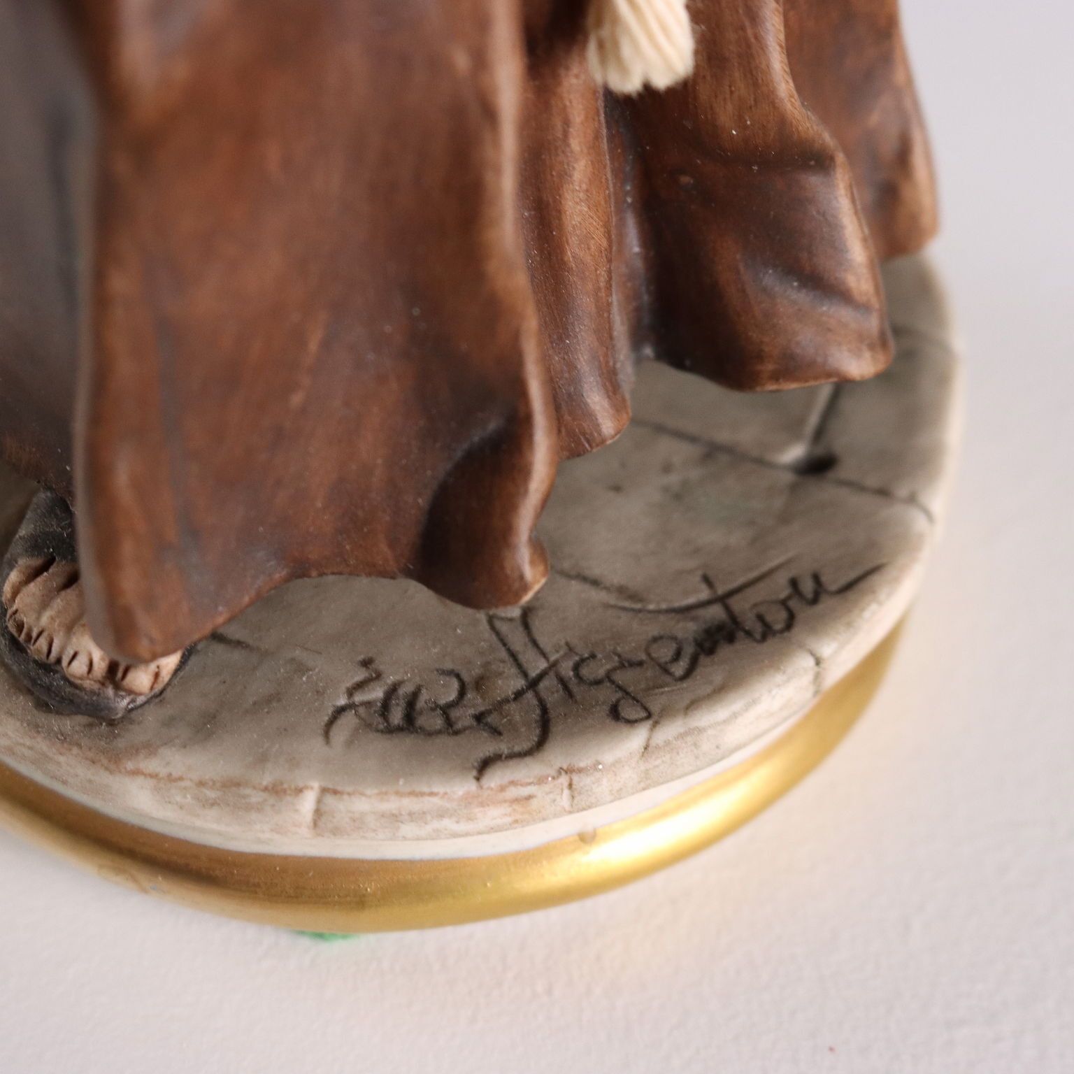 photo for sale Antique Figurines Laurenz Enzo Arzenton Capodimonte XX Century