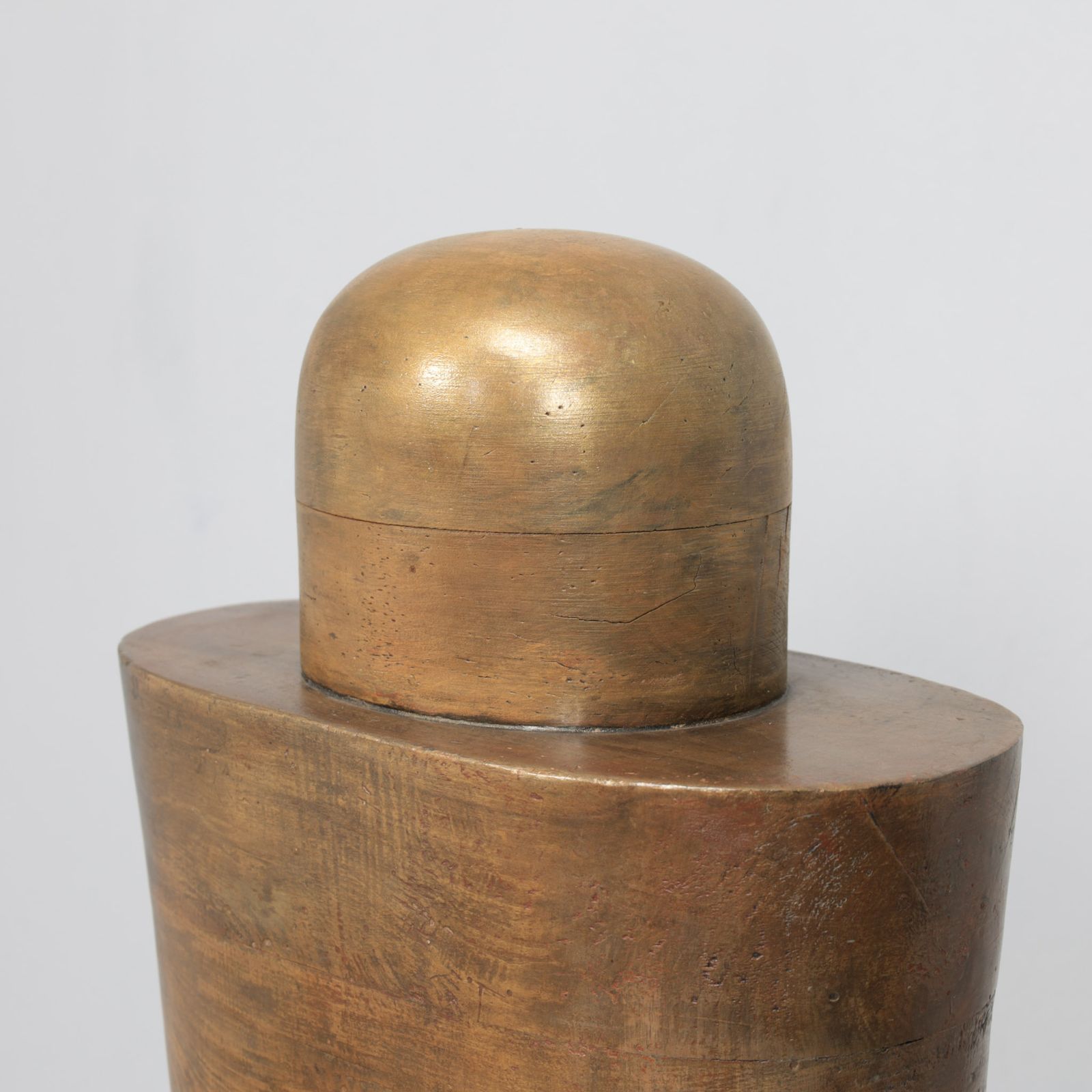 Holey Grail  Monumental Sculptural Form In Wood By Annet Gaaikema, 1980s photo buy