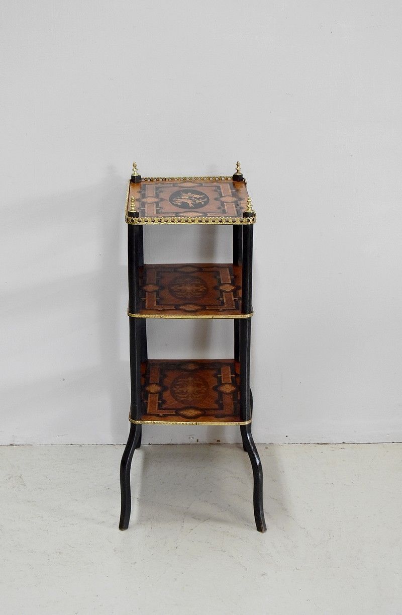 photo furniture Cute Little Inlaid Serving Napoleon III