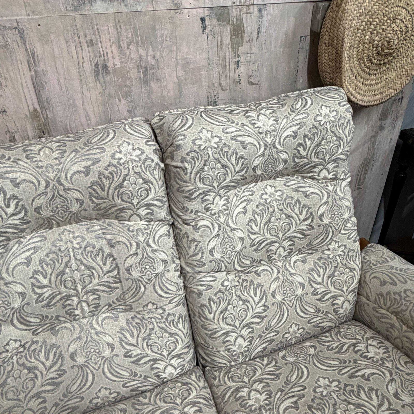 Furniture Ercol Saville 3 Seater Sofa Solid Wood Frame Upholstered Recovered Cushions photo