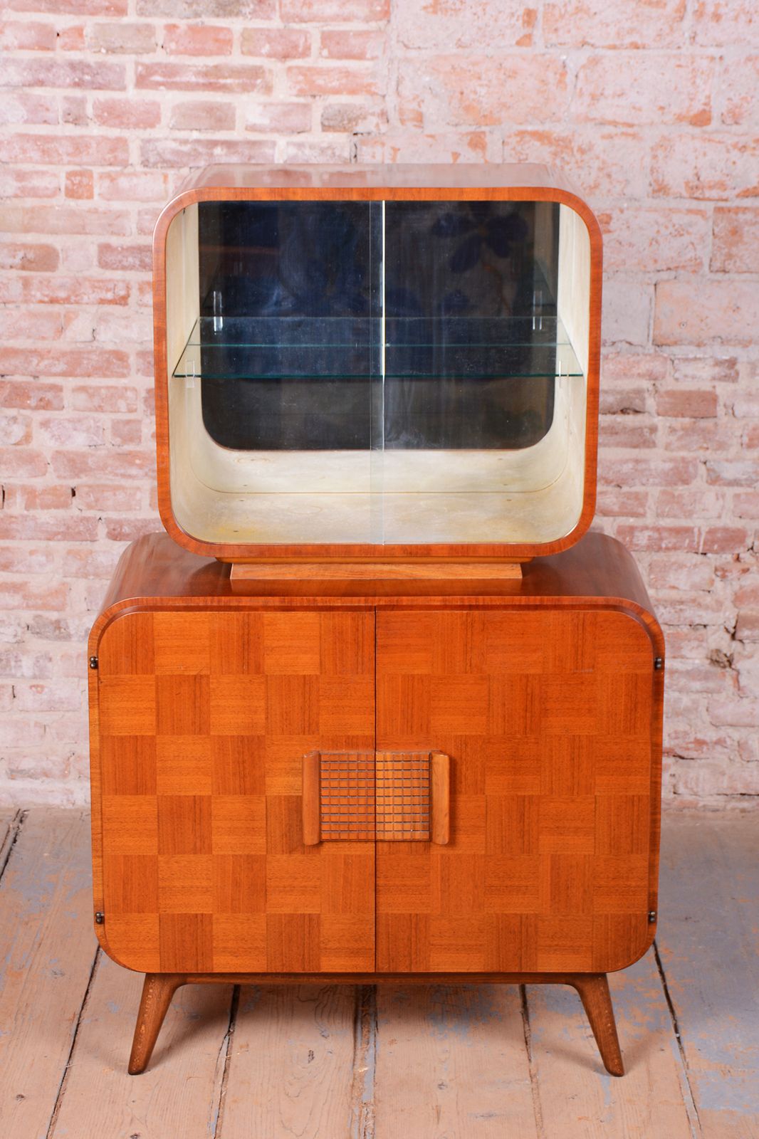 Restored Art Deco Sideboard, By J. Halabala For Up Zavody, Walnut, Czech, 1940s photo Furniture