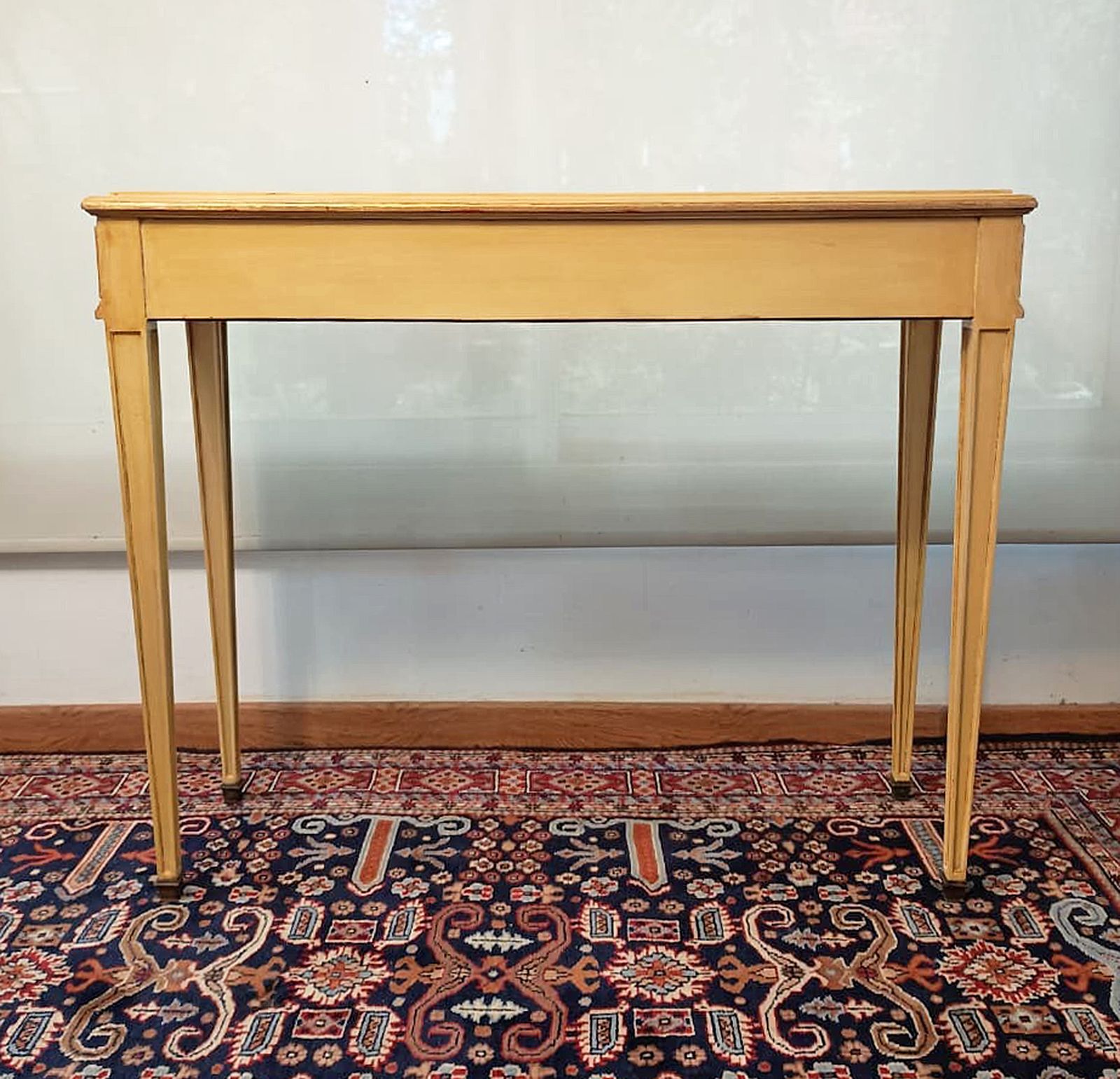 photo furniture Mid 20th Century Modern Wood Writing Desk By Argentine Company Comte S.A., Based On A Design From Jean Michel Frank And Chanaux & Co.