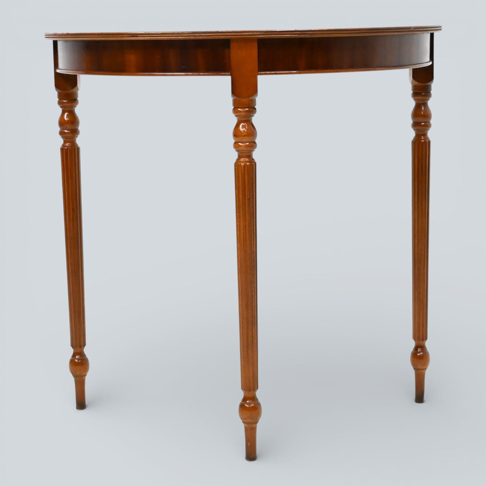 Half Moon Side Table Demi Lune With Free* Nationwide Delivery photo vintage