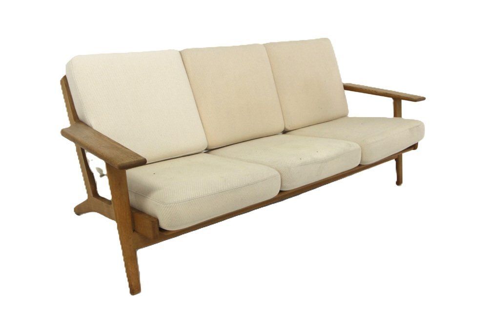 Scandinavian Ge 290 Sofa By Hans J. Wegner For Getama, Denmark, 1960s