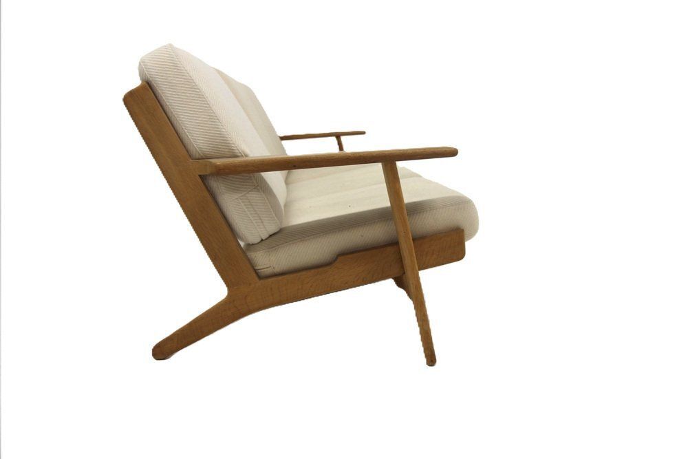 Scandinavian Ge 290 Sofa By Hans J. Wegner For Getama, Denmark, 1960s photo for sale