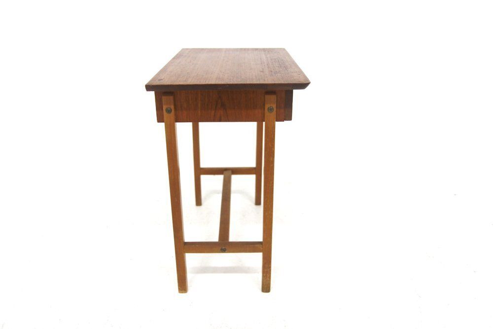 Teak Bedside Table, Sweden, 1950s photo furniture