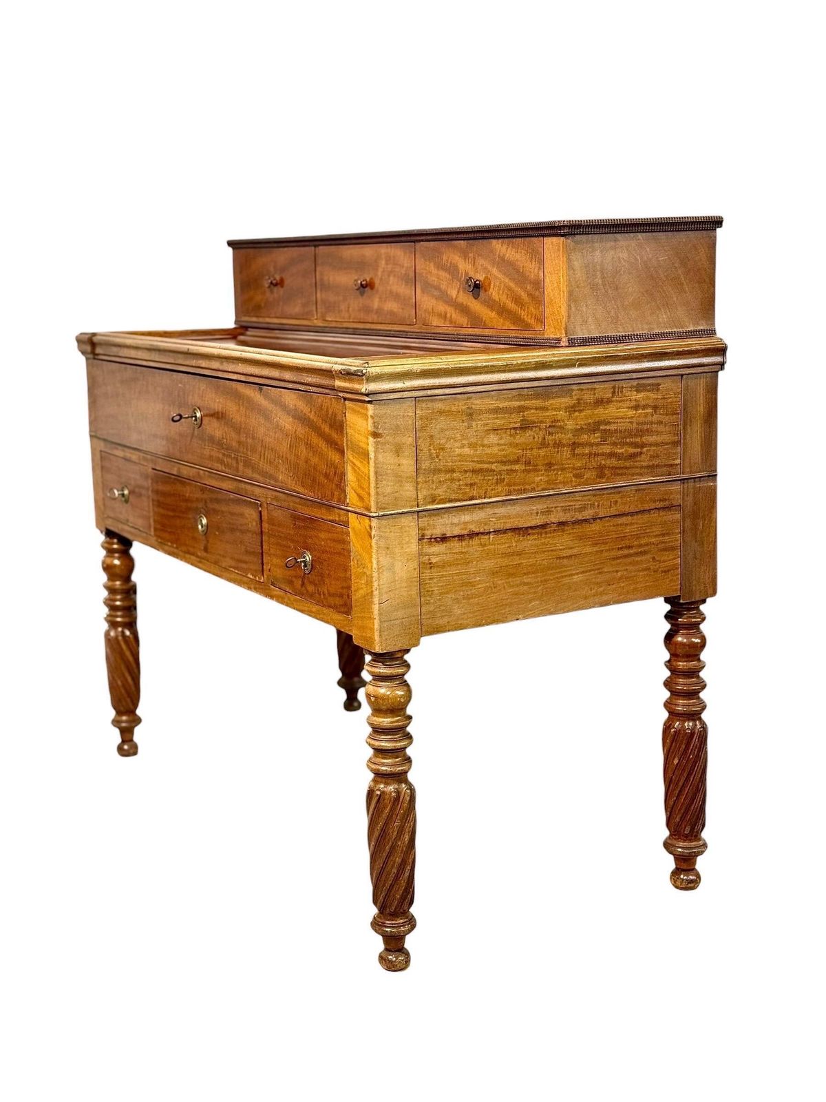 French Empire Period Walnut Secretaire Desk, Circa 1810 photo 5090.0