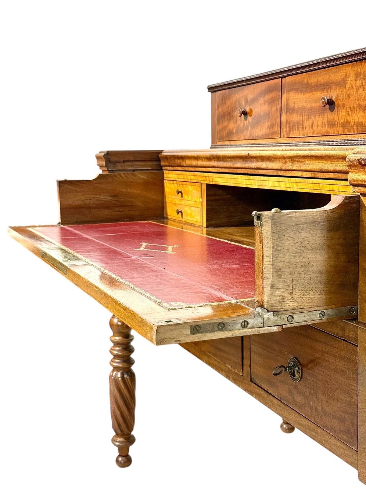 5090.0 French Empire Period Walnut Secretaire Desk, Circa 1810 photo