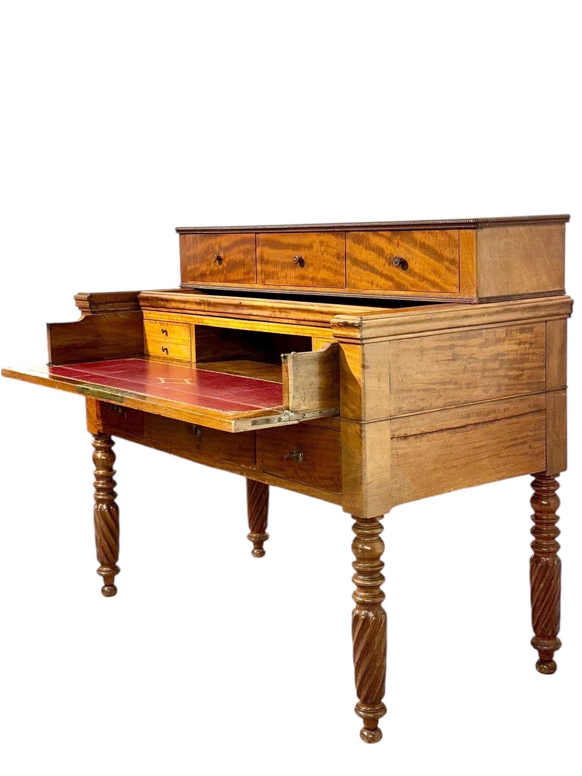 photo buy French Empire Period Walnut Secretaire Desk, Circa 1810