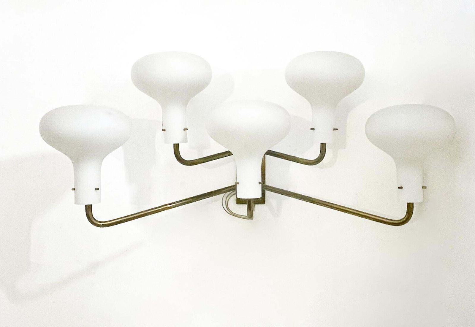 photo furniture Mid Century Pair Of Wall Lights " Lp12" By Ignazio Gardella, Azucena, 1960s