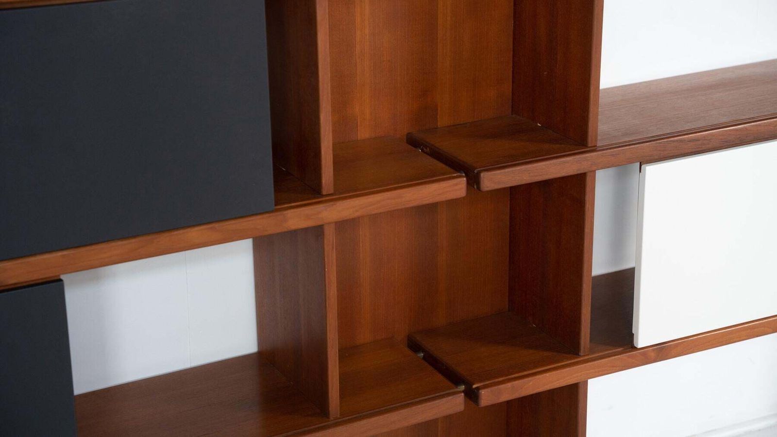 Mid Century Bookcase By Ilmari Tapiovaara, La Permanente Mobili Cantu, 1950s photo furniture