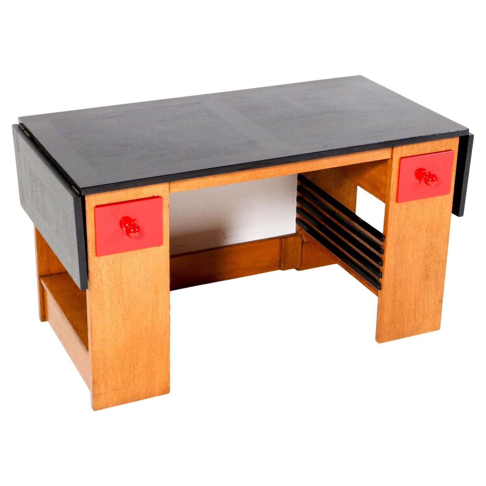 Art Deco Modernist Desk Or Writing Table By Hendrik Wouda For Pander, 1920s