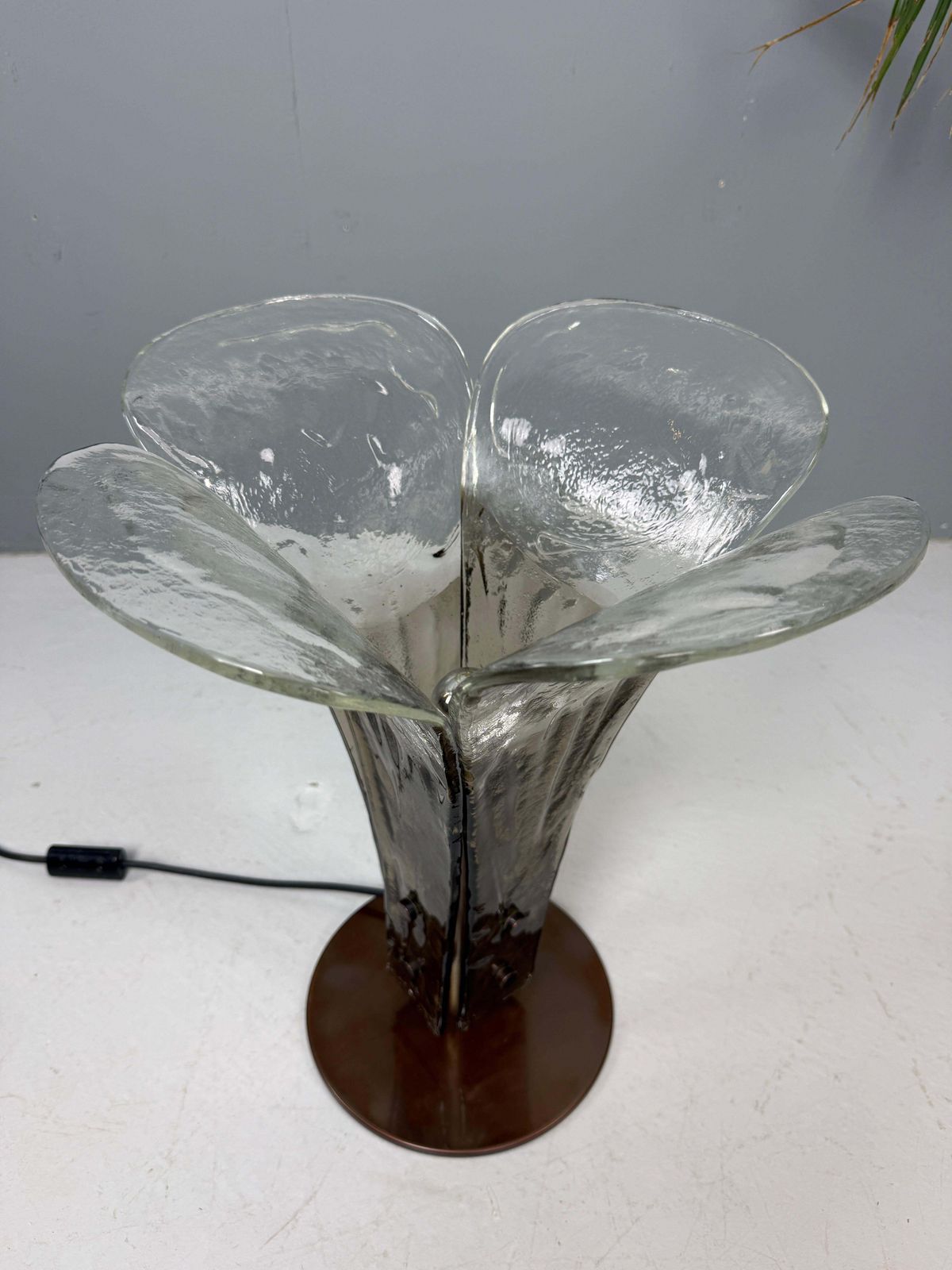 Rare Mid Century Murano Table Lamp By Carlo Nason For Mazzega  Italy photo buy