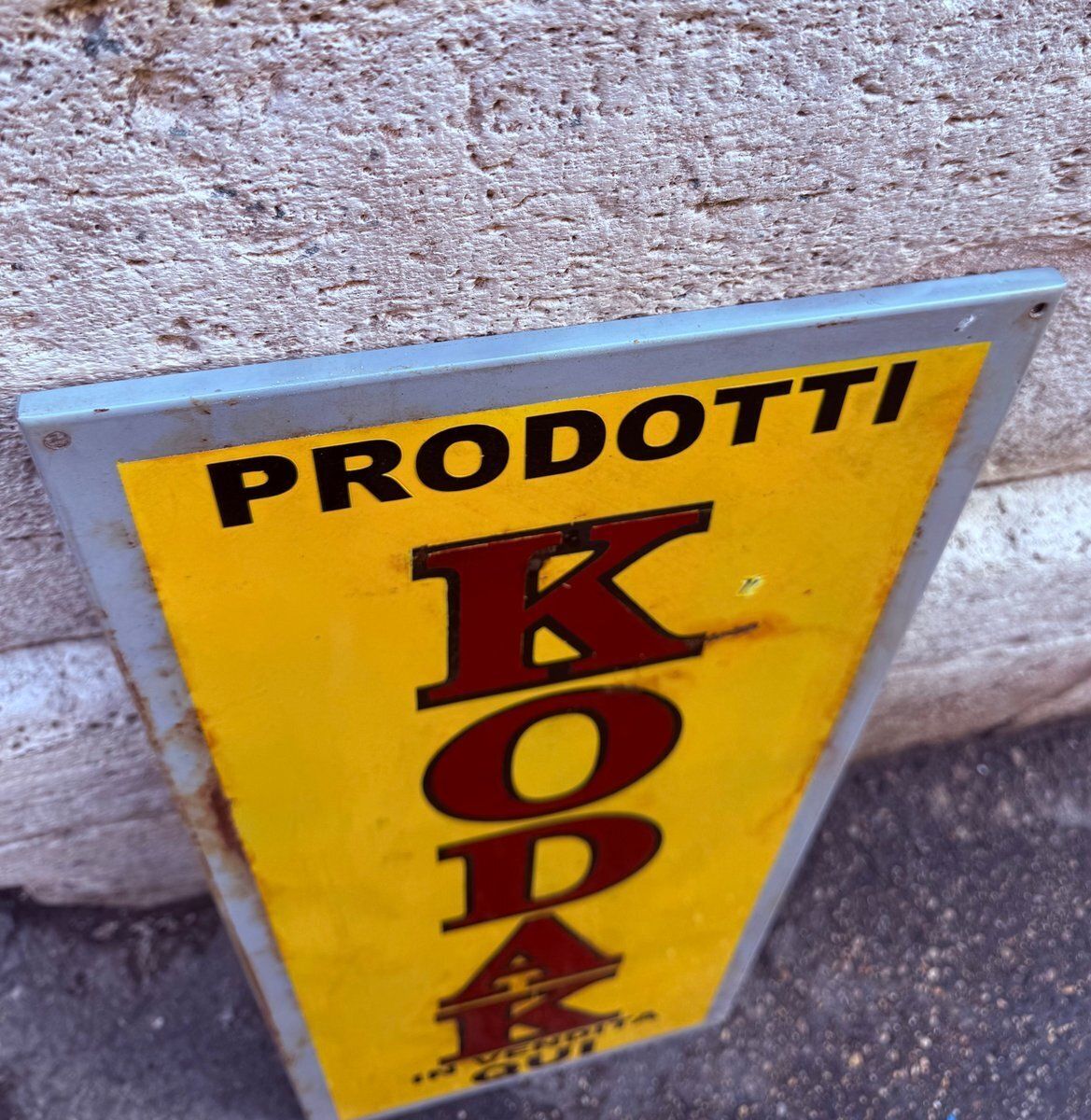 Vintage Kodak Sign, 1970s photo for sale