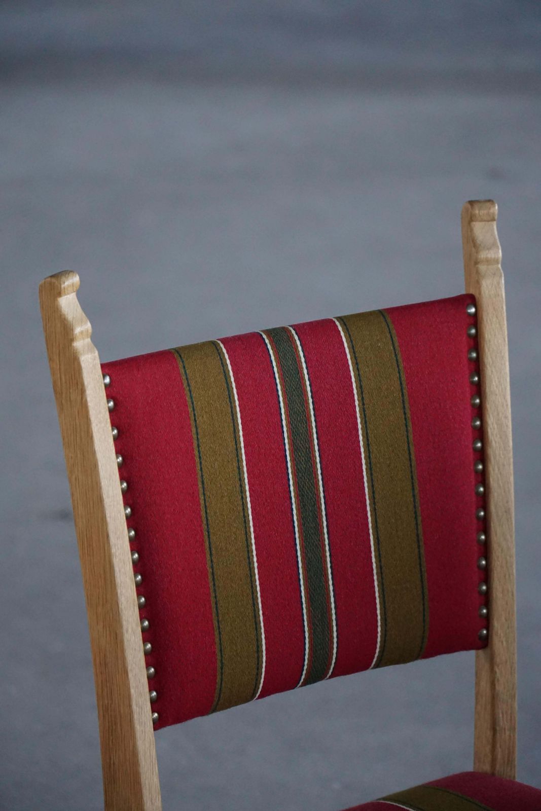 2799.0 Danish Mid Century Modern, Set Of 6 Oak Dining Chairs, Henning Kjærnulf, 1960s photo