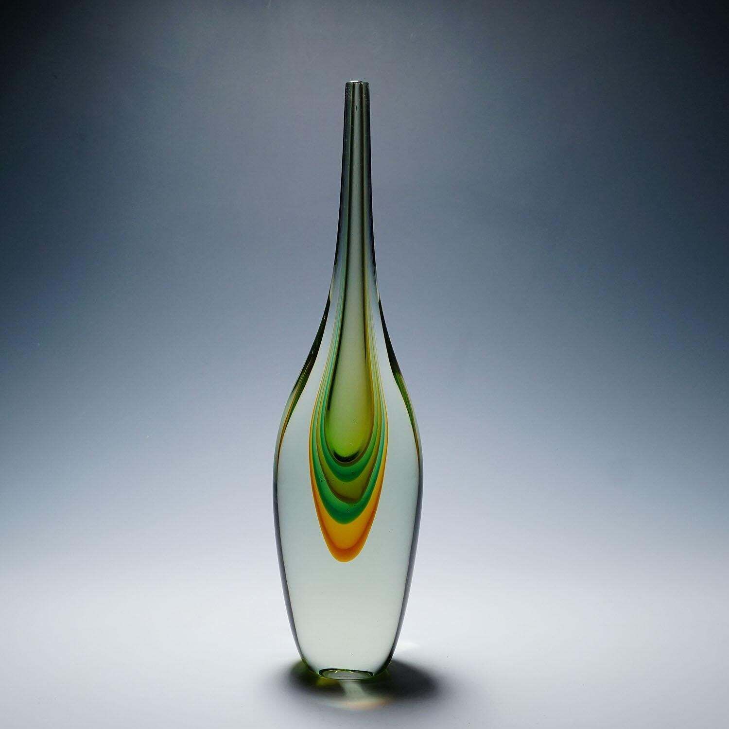 Alfredo Barbini Large Vetro Sommerso Vase Venice Ca. 1960s photo furniture