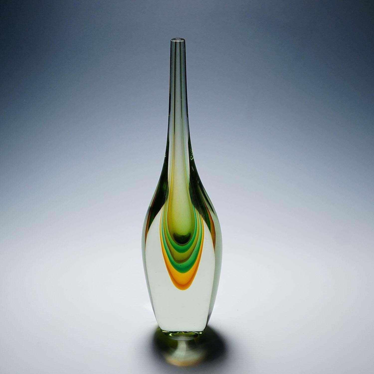 Alfredo Barbini Large Vetro Sommerso Vase Venice Ca. 1960s photo 1923.0