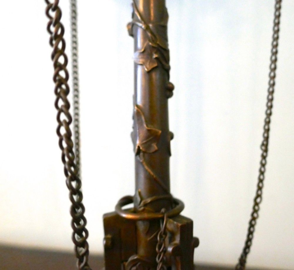 photo furniture Pair 19th Century Louis Philippe French Bronze Candelabra With Snuffers
