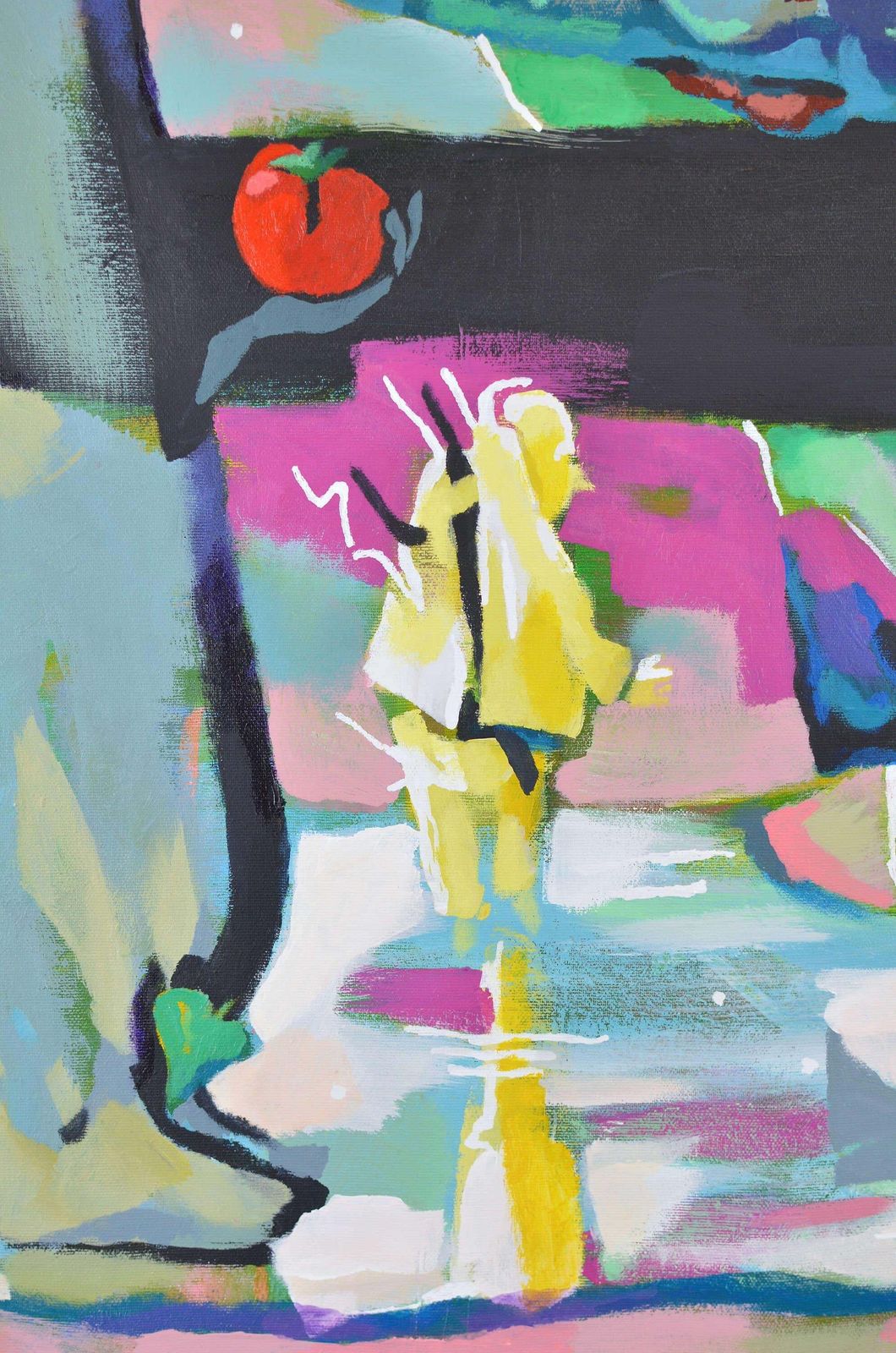 Rauls Zitmaniswaiting For Inspiration… 2011. Acrylic, Canvas. 80x60 Cm2011 photo for sale