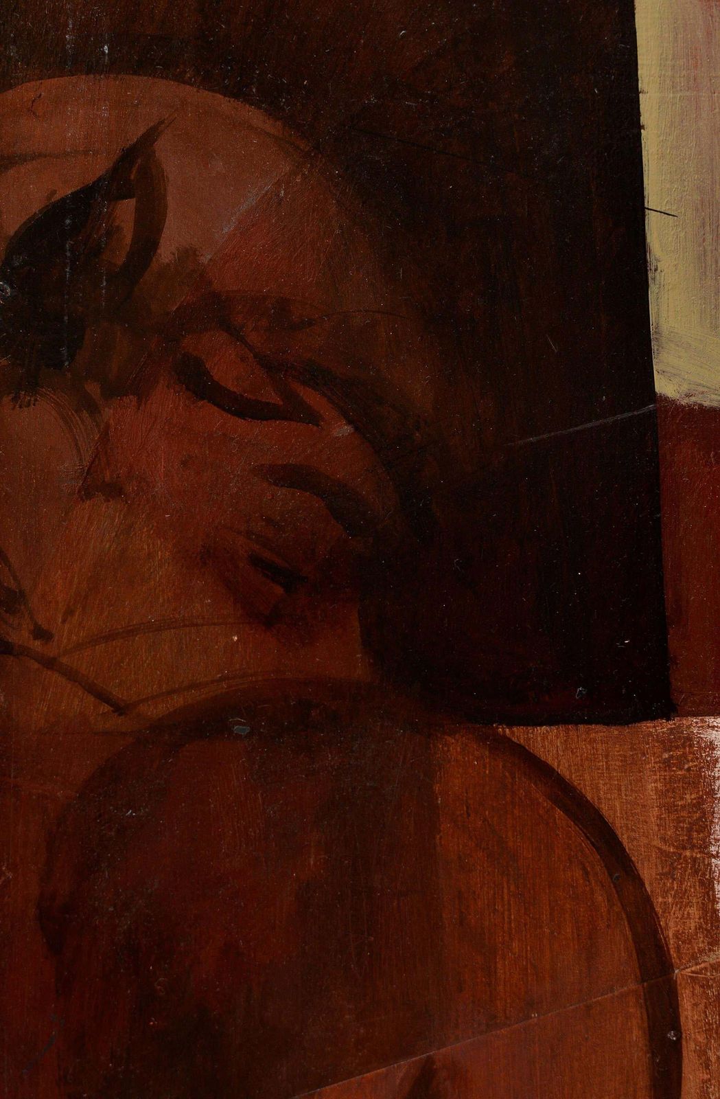 Janis Zemitistwo Of Them. 1997. Oil On Cardboard, 91x119 Cm1997 photo Art