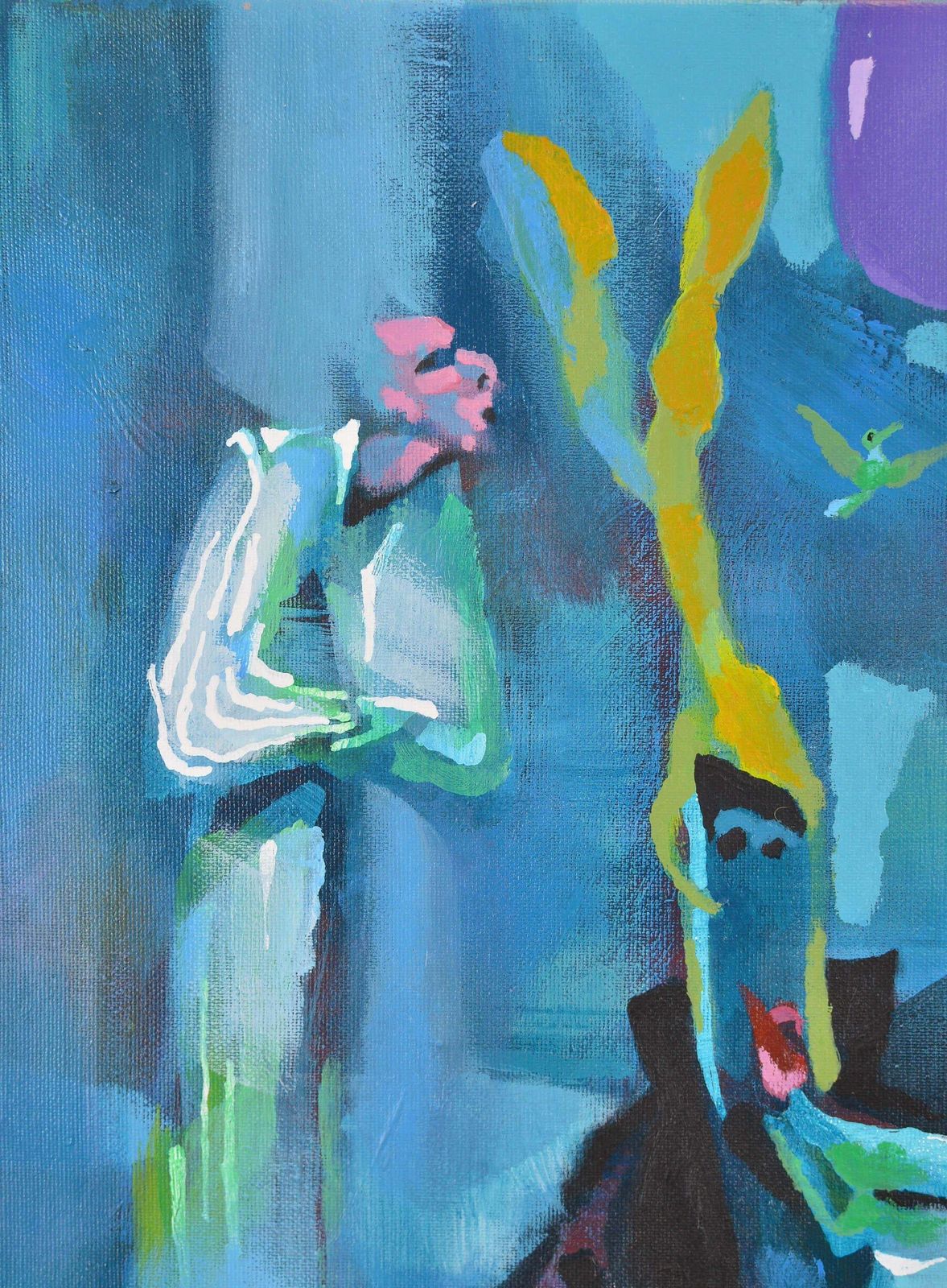 Rauls Zitmanisdream Of The Little Prince, 2011. Acrylic On Canvas, 60x80 Cm2011 photo Art