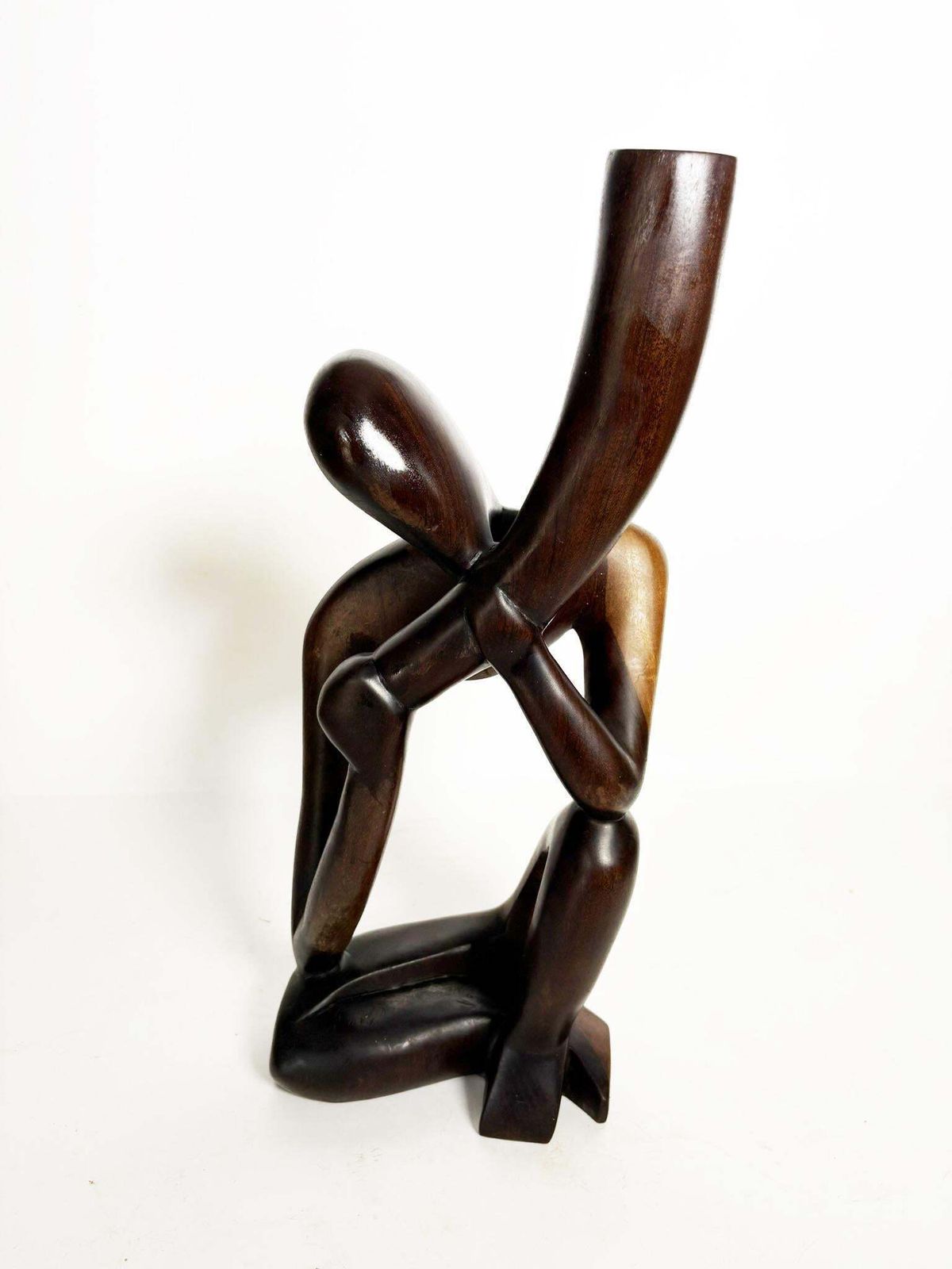 Wooden Sculpture Of A Woman's Bust, France, 1980 photo furniture