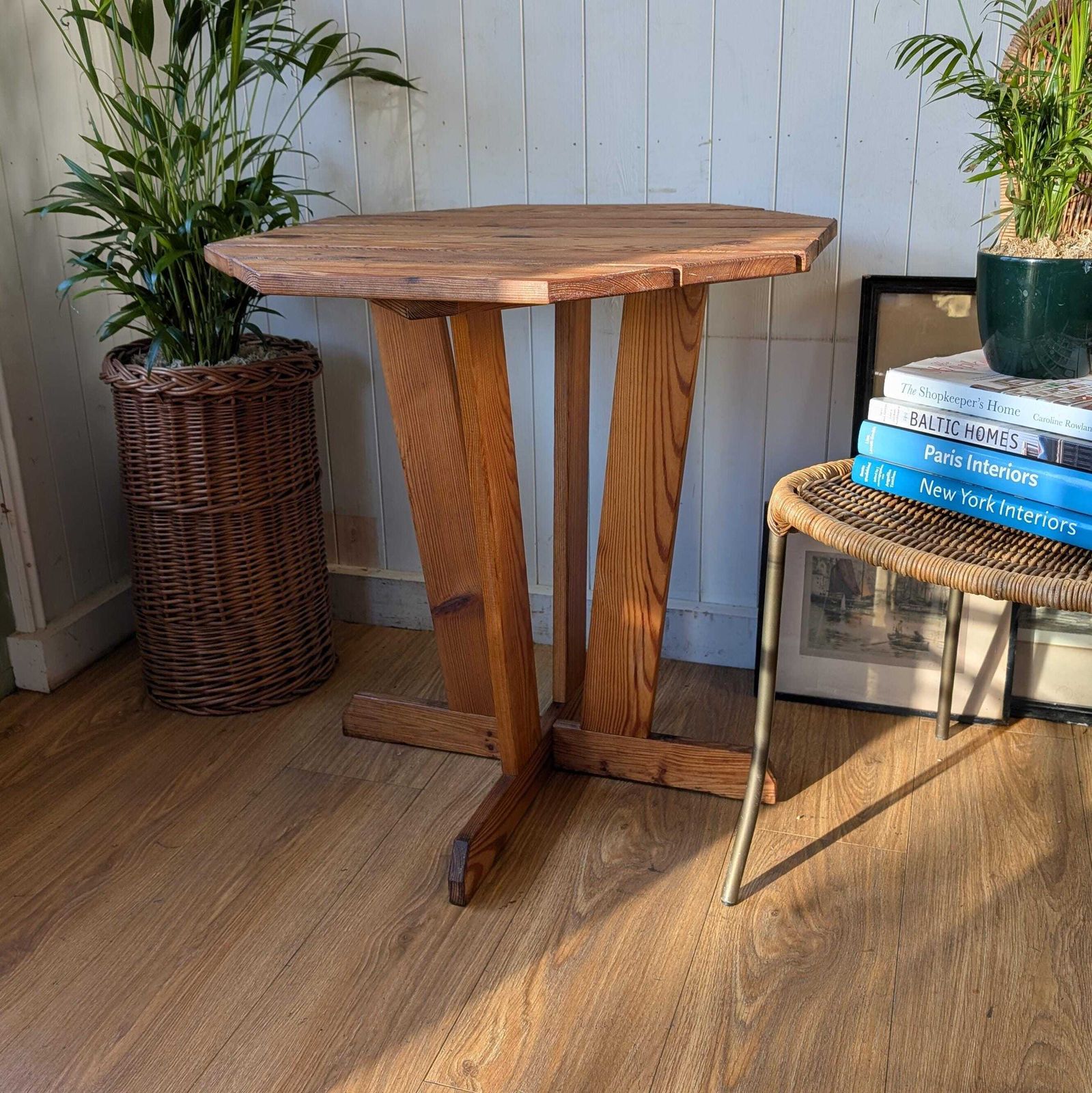Mid Century Side Table, 1970s, Vintage